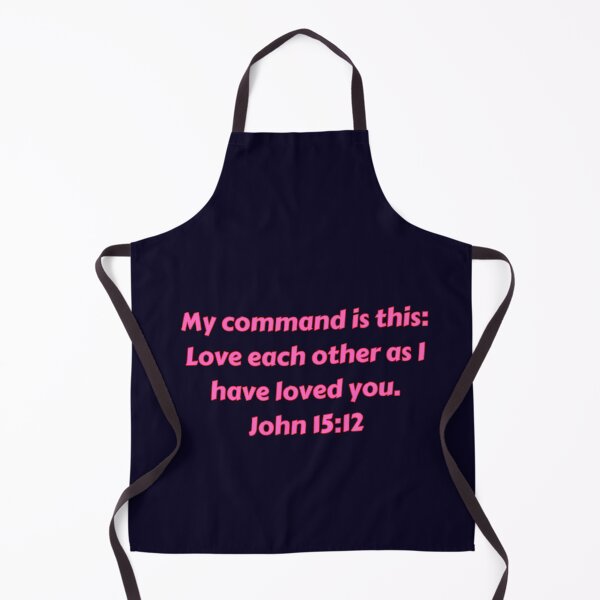 Item preview, Bible Verse John 15:12 designed and sold by Prayingwarrior.