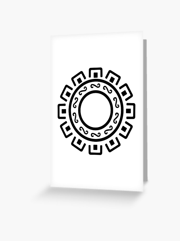 Aztec Flower Design Sticker for Sale by boneytoes