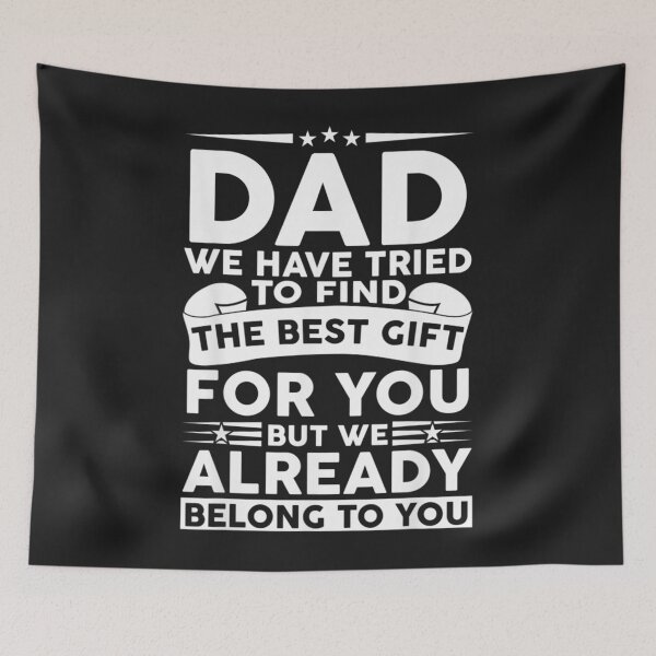 Item preview, Fathers Day Shirt for Dad from Kids Daughter Son Wife TShirt15 designed and sold by blancatawa.
