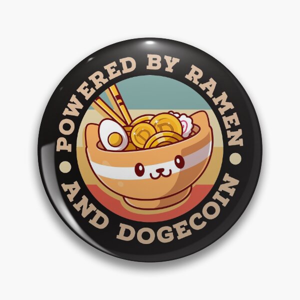 Item preview, Dogecoin Powered By Ramen designed and sold by JohnnyTaco.