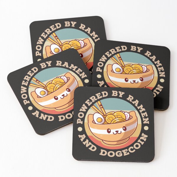 Item preview, Dogecoin Powered By Ramen designed and sold by JohnnyTaco.