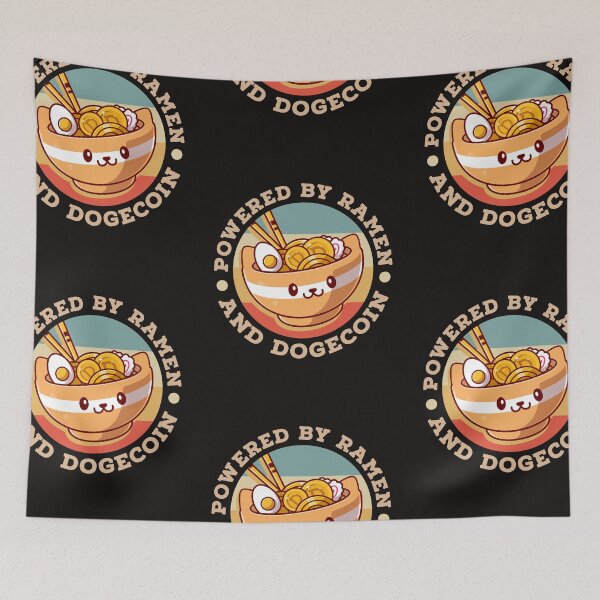 Item preview, Dogecoin Powered By Ramen designed and sold by JohnnyTaco.