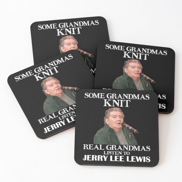Item preview, Some Grandmas Knit Real Grandmas Listen to Jerry Lee Lewis designed and sold by Suzanne86.