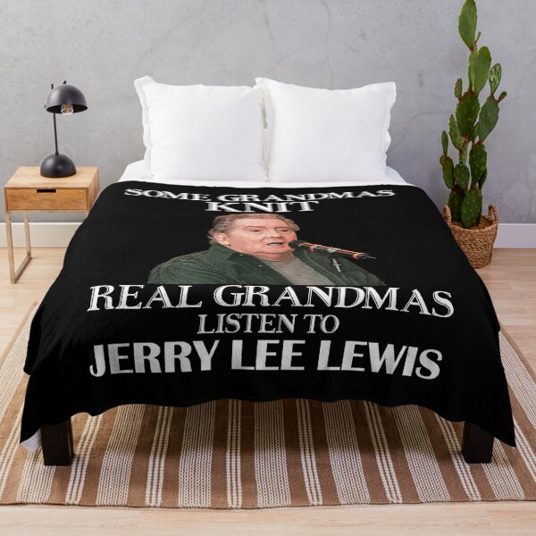 Item preview, Some Grandmas Knit Real Grandmas Listen to Jerry Lee Lewis designed and sold by Suzanne86.