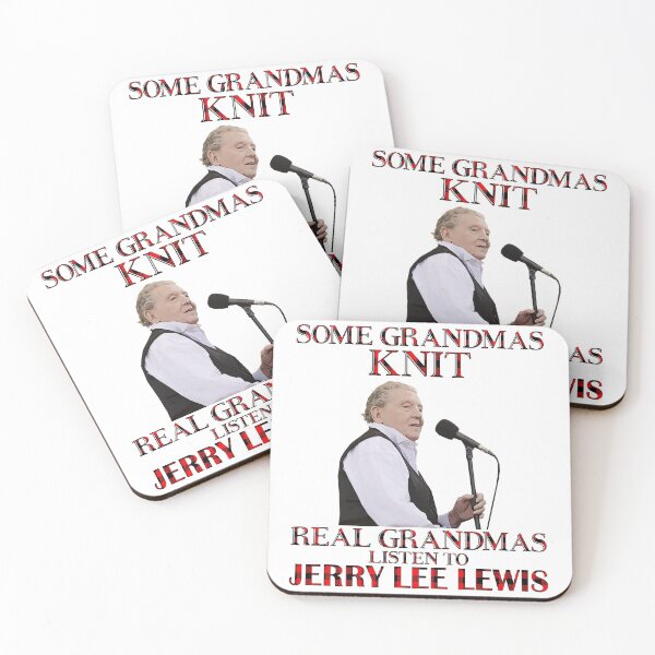 Item preview, Some Grandmas Knit Real Grandmas Listen to Jerry Lee Lewis designed and sold by Suzanne86.