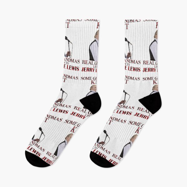 Item preview, Some Grandmas Knit Real Grandmas Listen to Jerry Lee Lewis designed and sold by Suzanne86.