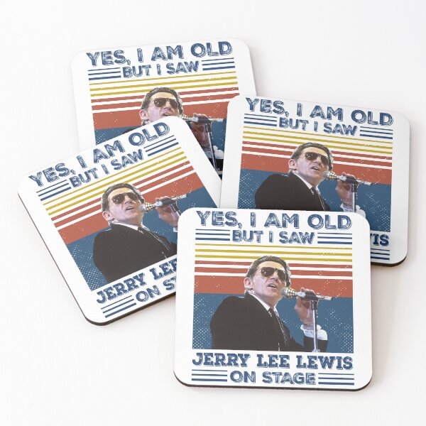 Item preview, Retro Yes I'm Old But I Saw Jerry Lee Lewis On Stage designed and sold by Suzanne86.