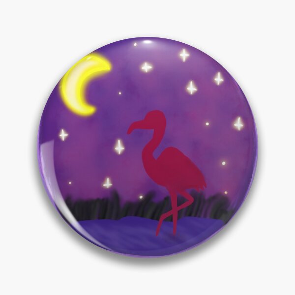 Item preview, Flamingo by the Moon designed and sold by Starmiaofairy.