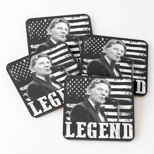 Item preview, Distressed American Flag Name Music Jerry Lee Lewis Legend designed and sold by Suzanne86.