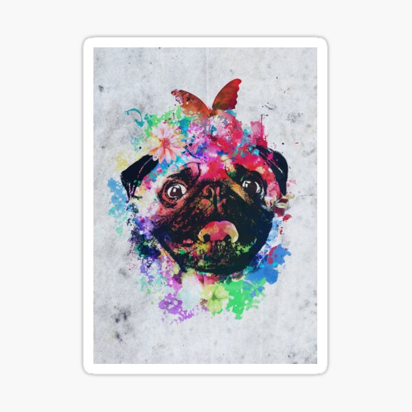 Pug Soul Sticker