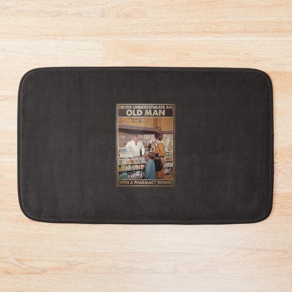 Item preview, Never Underestimate An Old Man With An Pharmacy Degree Poster designed and sold by RadanaMJohnova.