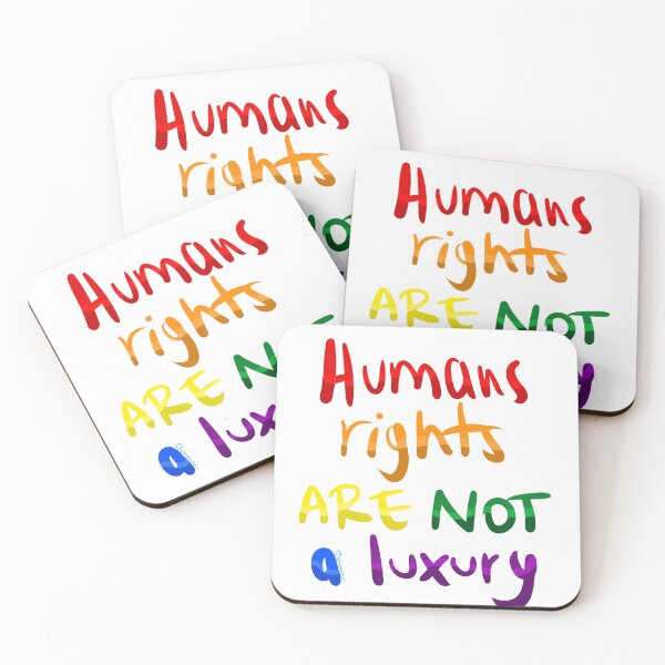 Item preview, Human Rights are not a luxury designed and sold by gwendyrv.