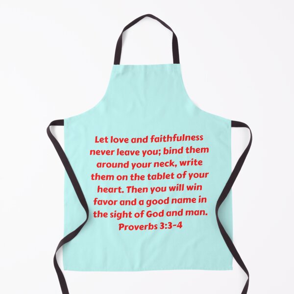 Item preview, Bible Verse Proverbs 3:3-4 designed and sold by Prayingwarrior.