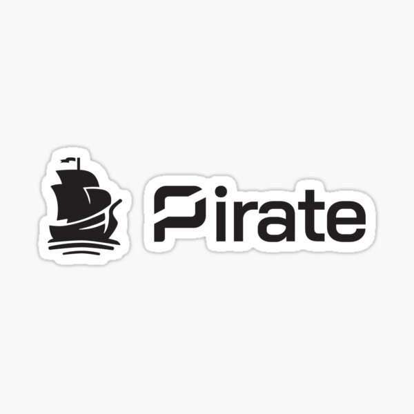 Pirate Chain (ARRR) Crypto Sticker