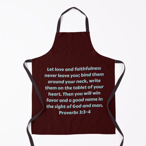 Item preview, Bible Verse Proverbs 3:3-4 designed and sold by Prayingwarrior.