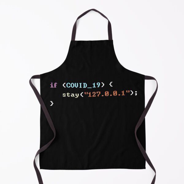 Item preview, Stay Home 127.0.0.1 | If There's Covid 19 Programming Coding Lines Terminal designed and sold by SkyStract.