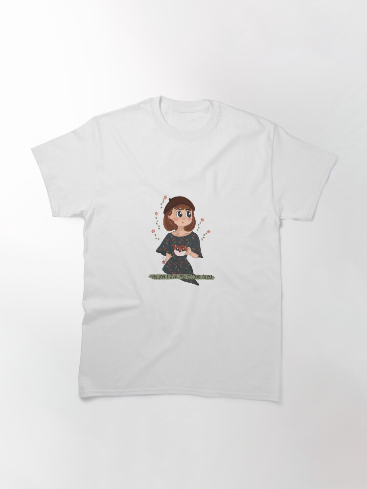 Alternate view of Coffee First- ACU Classic T-Shirt