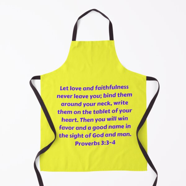 Item preview, Bible Verse Proverbs 3:3-4 designed and sold by Prayingwarrior.