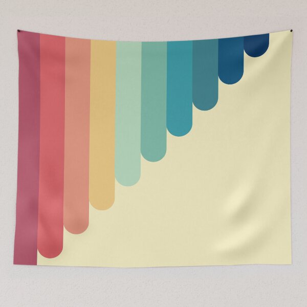 Item preview, Retro Vintage Stripes designed and sold by ind3finite.