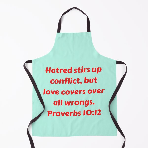 Artikelvorschau, Bible Verse Proverbs 10:12 entworfen und verkauft von Prayingwarrior.