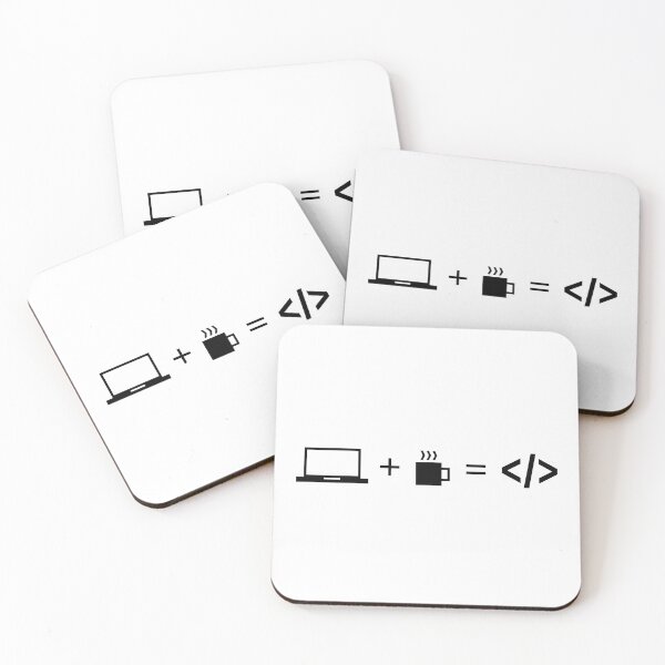 Item preview, Life of a Coder | laptop coffee coding designed and sold by SkyStract.