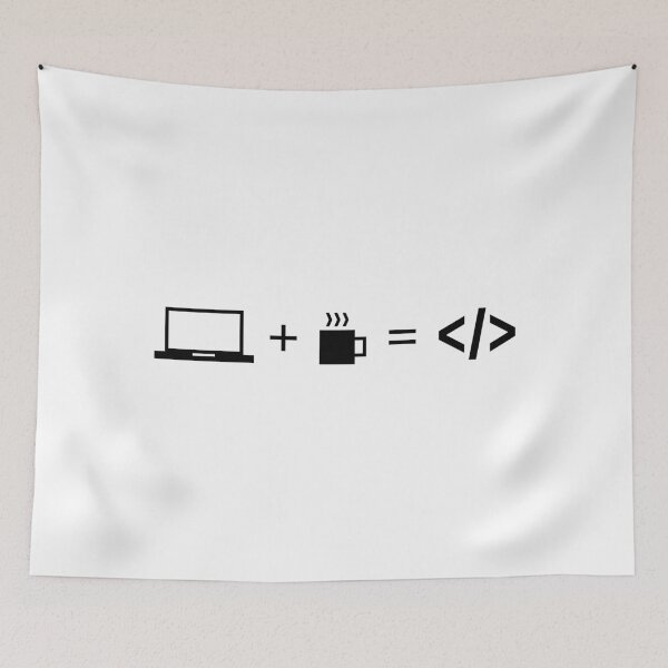 Item preview, Life of a Coder | laptop coffee coding designed and sold by SkyStract.