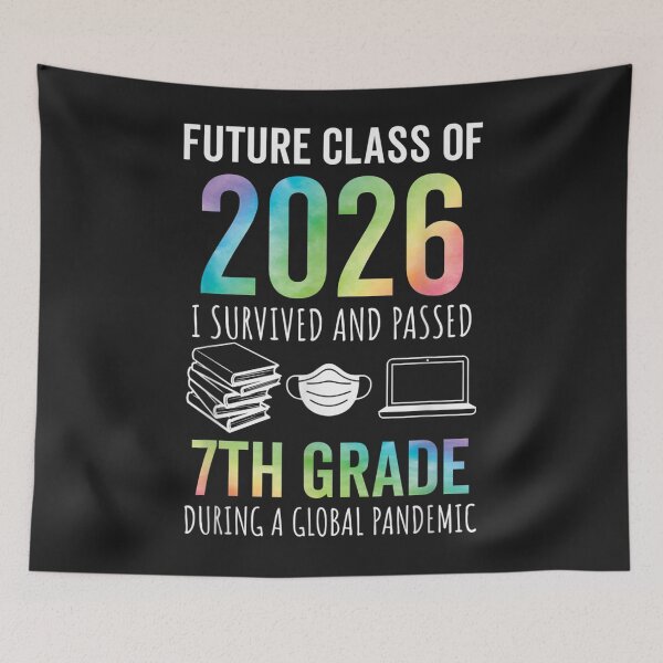 Item preview, Future Class of 2026 7th Grade Graduation 2021 TShirt10 designed and sold by blancatawa.