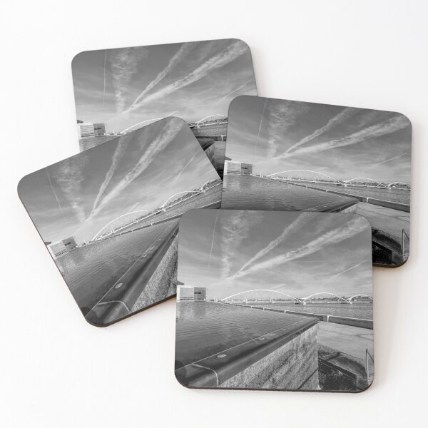 Item preview, Looking across Tempe Town Lake BW designed and sold by Elisabeth Lucas.