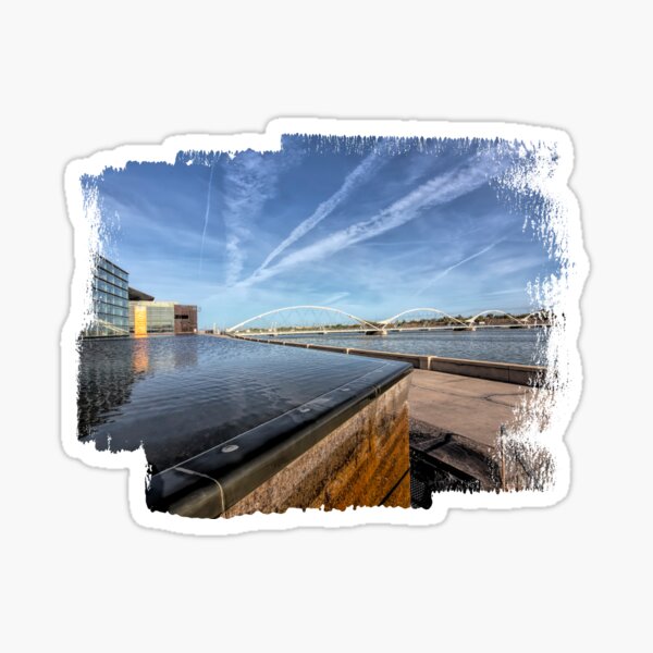 Item preview, Looking across Tempe Town Lake  designed and sold by Elisabeth Lucas.