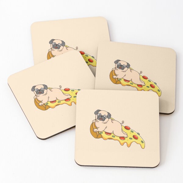 Item preview, Pug Pizza designed and sold by Kimprut.