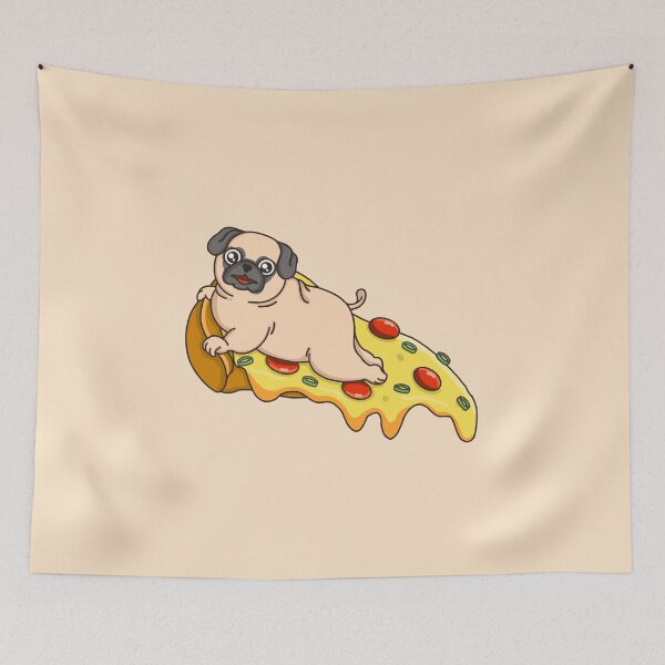 Item preview, Pug Pizza designed and sold by Kimprut.