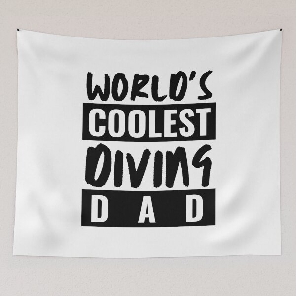 Item preview, World's Coolest Diving Dad designed and sold by StudioAquaLumos.