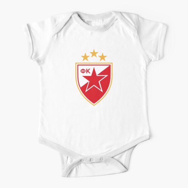 FC Red Star Belgrade Icon Short Sleeve Baby One-Piece