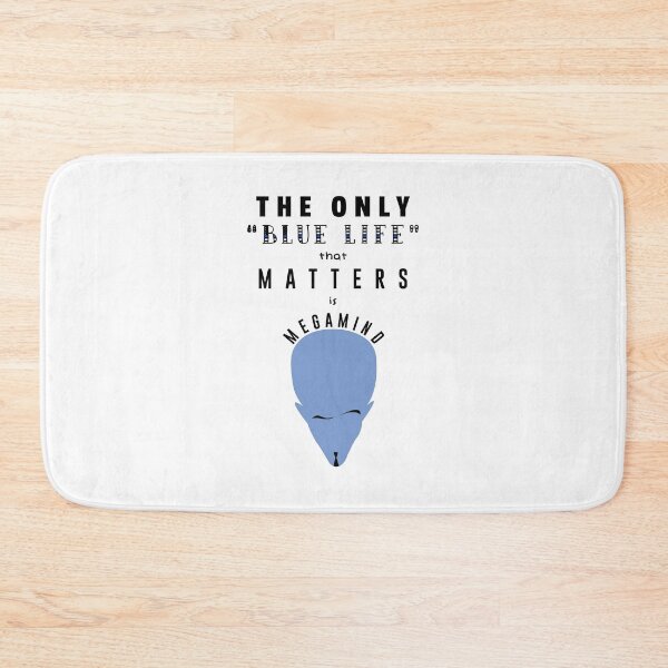 Item preview, Megamind Blue Life designed and sold by rainbowlapisart.