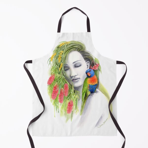 Item preview, Connection with Mother Nature - Australian flora and Rainbow Lorikeet by Nadya Neklioudova designed and sold by Nadya Neklioudova.