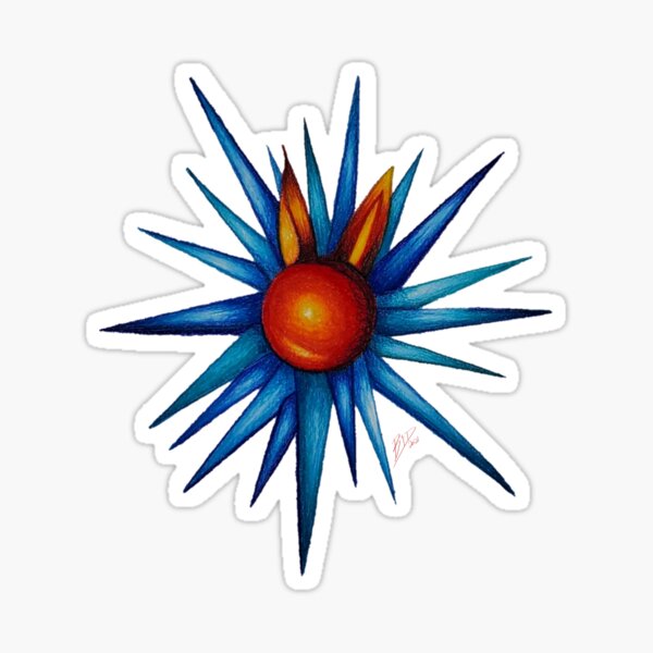 Spikes Sticker
