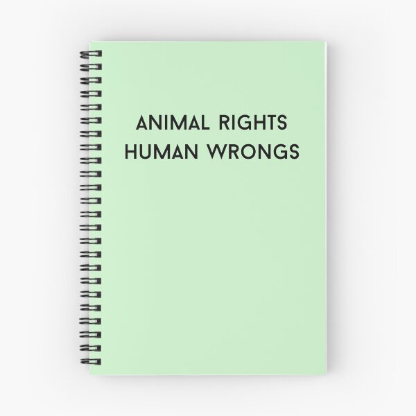 Item preview, Animal Rights Human Wrongs activist design designed and sold by Wenellen.
