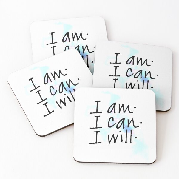 Item preview, Daily Affirmation - I am. I can. I will. designed and sold by Da-Family-Biz.