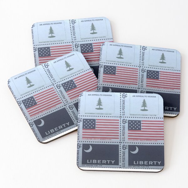 Item preview, US Flag Series 1 - Liberty 1968 Vintage Postage Stamp  designed and sold by Factory57.