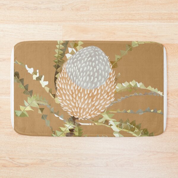 Item preview, “Banksia” | Dusty Brown Background designed and sold by LiseHoltArt.
