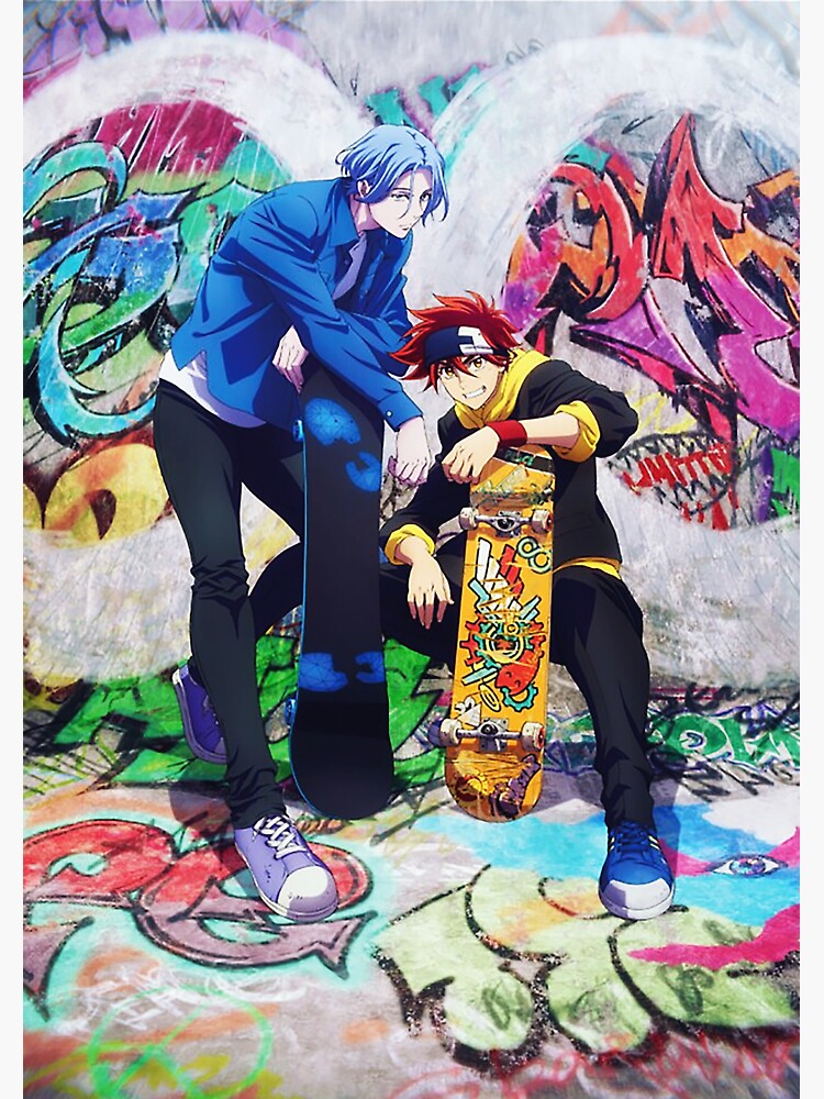 Adam (Ainosuke Shindo) - SK8 The Infinity Anime Street Art Big Pin