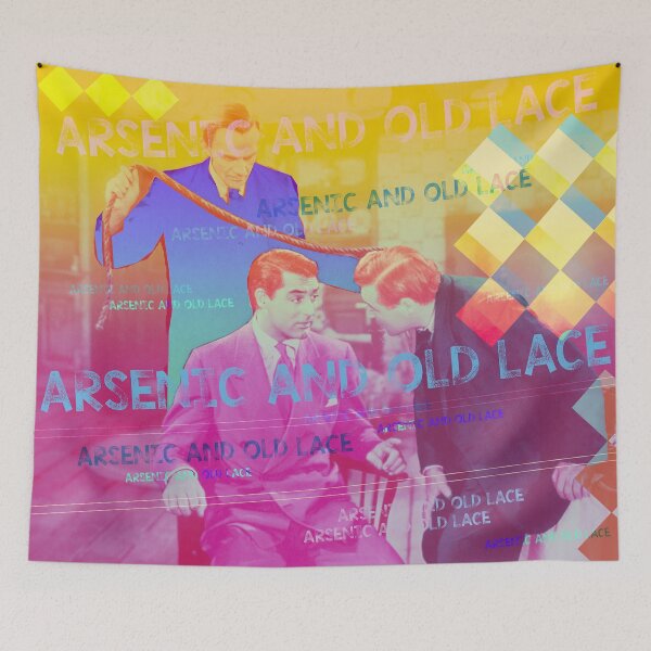 Item preview, Arsenic and Old Lace, film classic with Cary Grant designed and sold by Mauswohn.