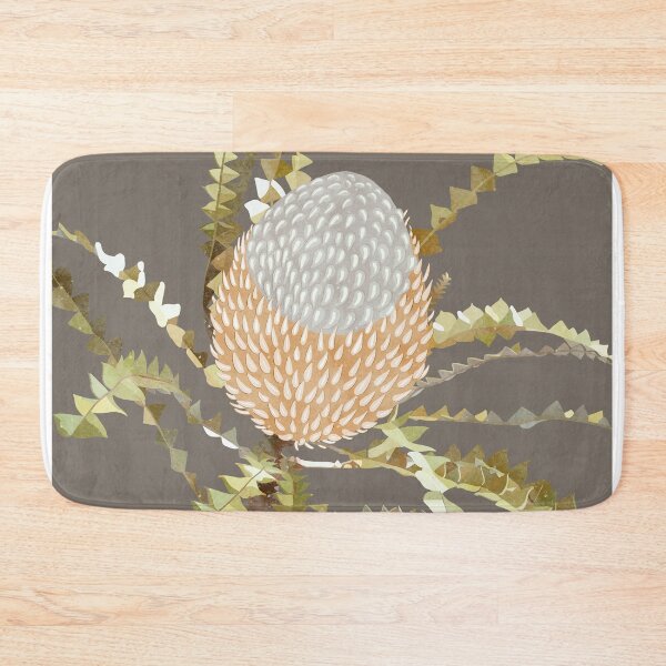 Item preview, “Banksia” | Dusty Grey Background designed and sold by LiseHoltArt.
