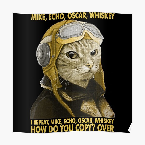 Mike Echo Oscar Whiskey Posters | Redbubble