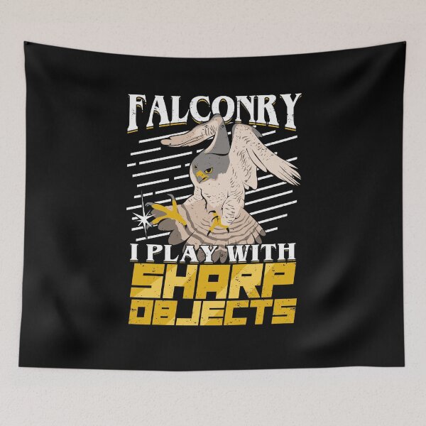 Item preview, Falconry I Play With Sharp Objects Falconer Gift designed and sold by Marcid95.