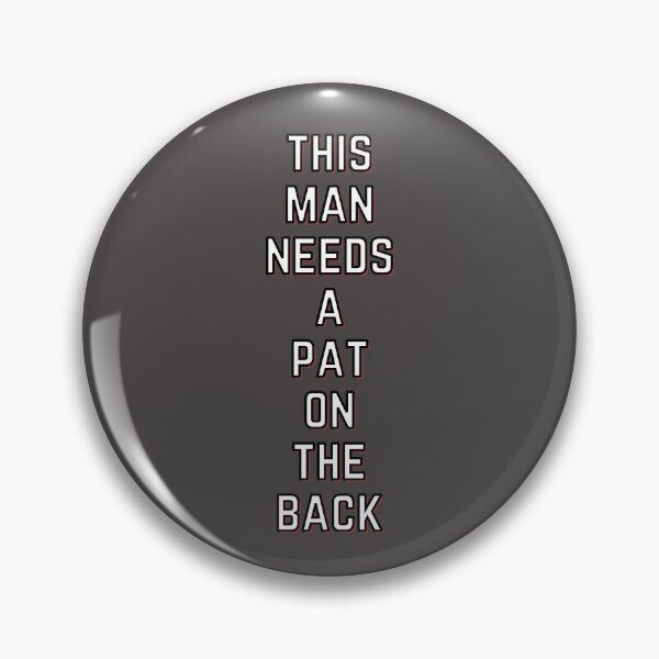 Item preview, Man Pat On The Back designed and sold by JockArts.