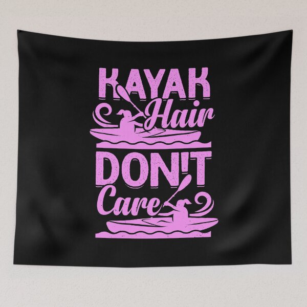 Item preview, Kayak Hair Don't Care Kayaking Girl Gift  designed and sold by Marcid95.