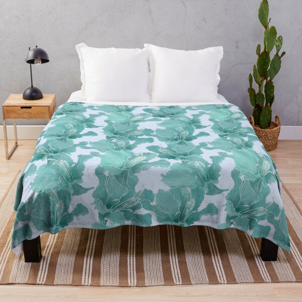 Item preview, Delicate seamless pattern with beautiful scenic rhododendron flowers, with beautiful curly petals. designed and sold by ANAKOTO.