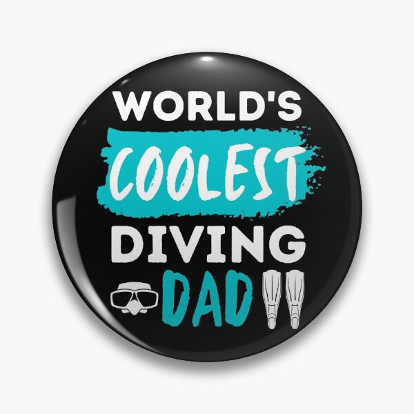 Item preview, World's Coolest Diving Dad designed and sold by StudioAquaLumos.