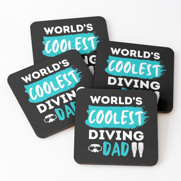 Item preview, World's Coolest Diving Dad designed and sold by StudioAquaLumos.